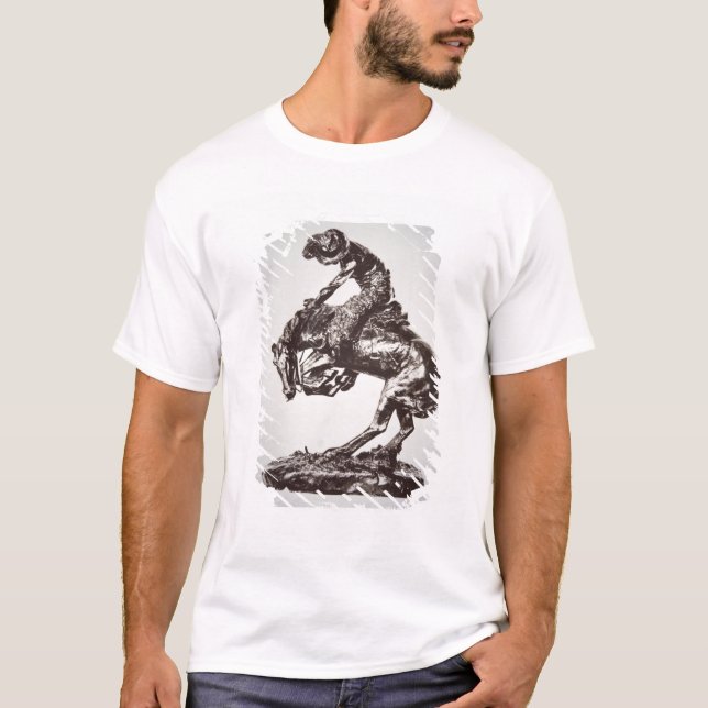 Skallerormen, 1905 (brons) (b-/wfotoet) t-shirt (Framsida)