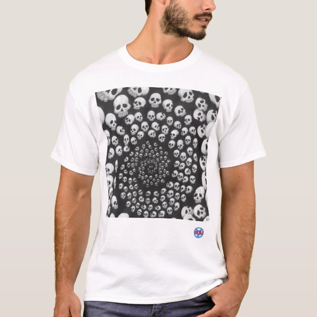 Skallespiral Tee Shirt (Framsida)