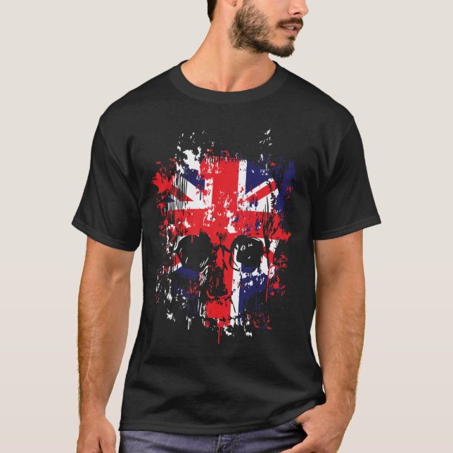 SkalleSplatter T-shirt (Framsida)