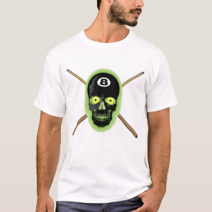 Skallet-skjorta för 8 boll t shirt