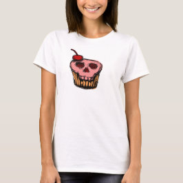 Skalletårta med körsbäret tee shirt