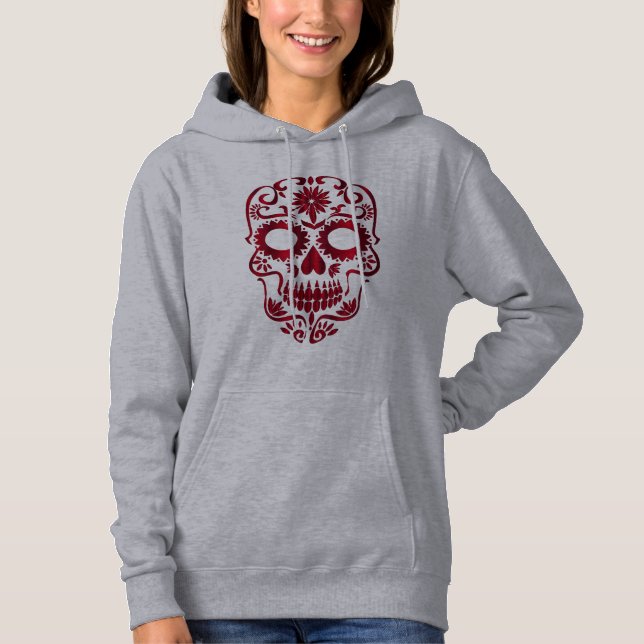 skalletröjaklänning t-shirt (Framsida)