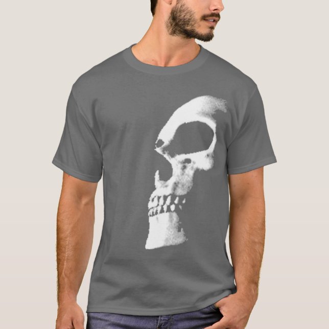 skalleutslagsplats tee shirt (Framsida)