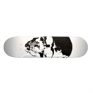 Skallevit Mini Skateboard Bräda 18,7 Cm