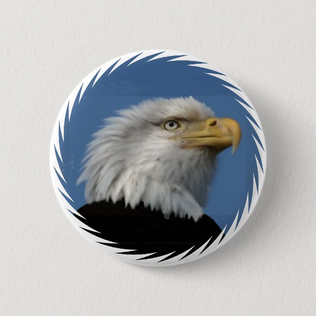 SKALLIG EAGLE-BUTTON KNAPP (Framsida)