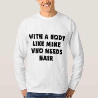 Skallig man för rolig fars dag t-shirt