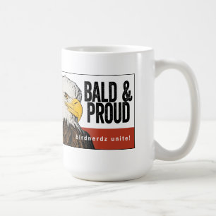 Skallig och stolt örnmugg kaffemugg