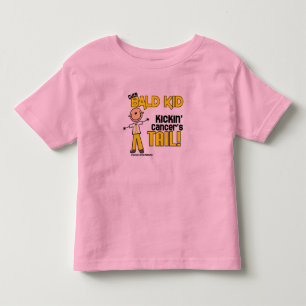 Skallig stick figursamling (barndomcancer) tee