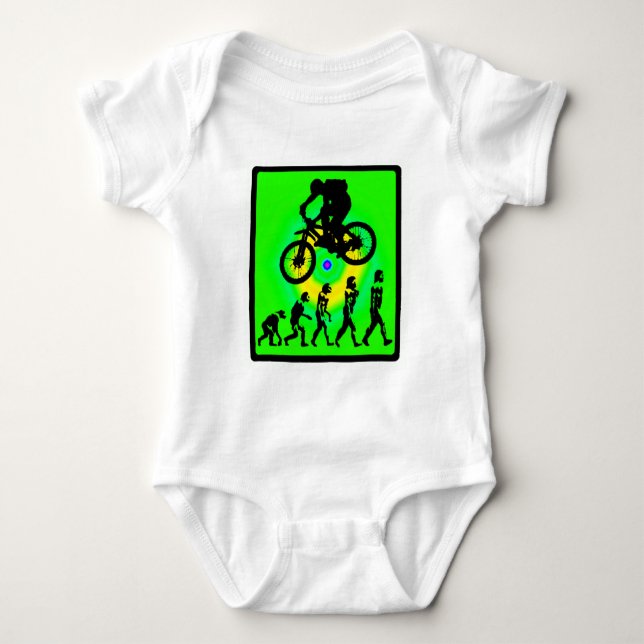 Skalligt skrika för cykel tee (Framsida)
