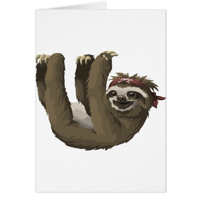 skalllutning hälsningskort (Framsidan)