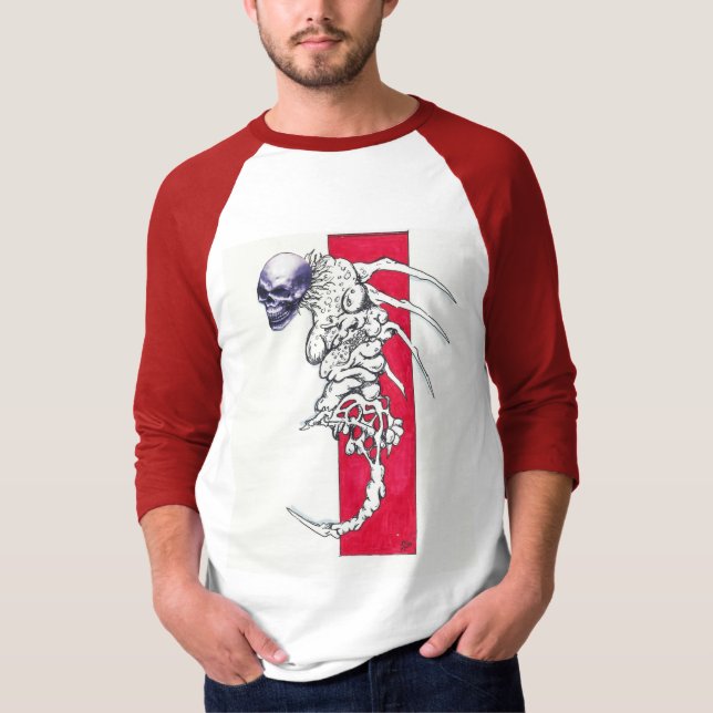 skallrygg t shirt (Framsida)