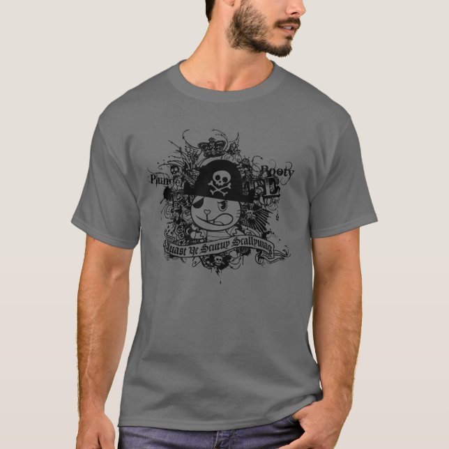 Skallywag Tee Shirt (Framsida)