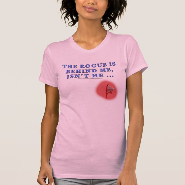 Skälmen är bak mig tee shirt (Framsida)