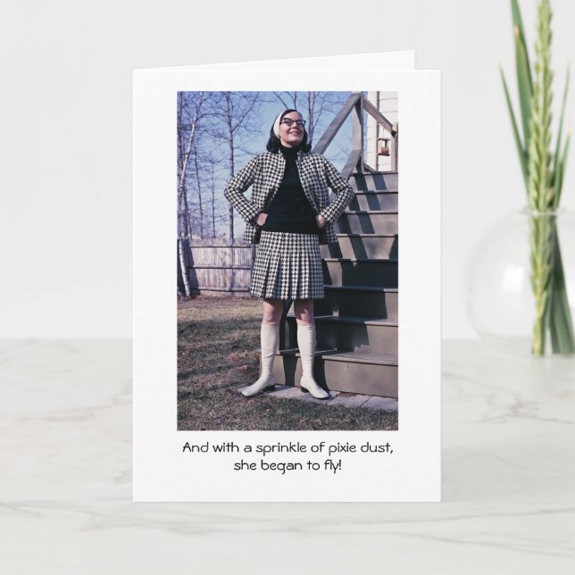 Skälmskt naturväxen dammar av studentenkortet kort (Framsida)