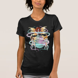 Skälmskt naturväxenskjorta t-shirt