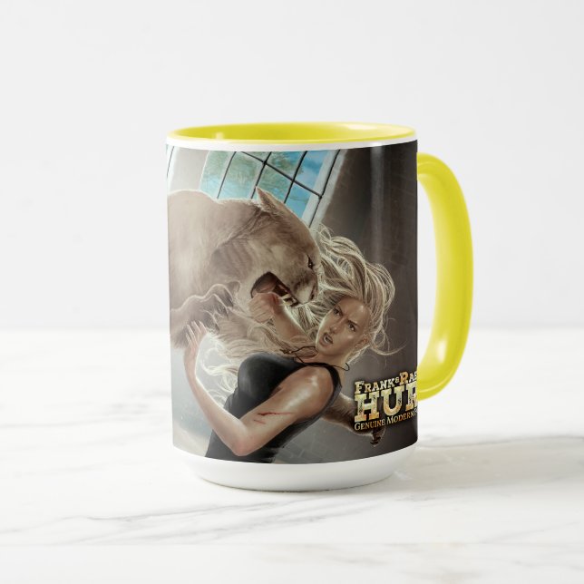 Skalning 2 kaffe mugg (Framsida höger)