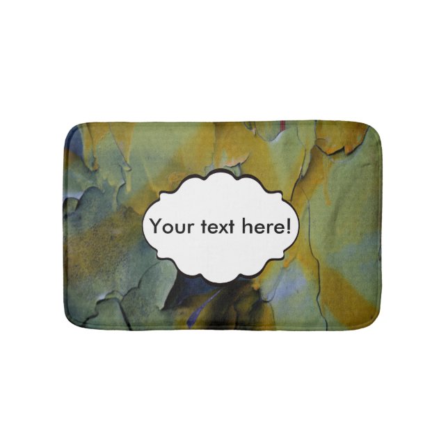 Skalning målar badrumsmatta (Framsidan)