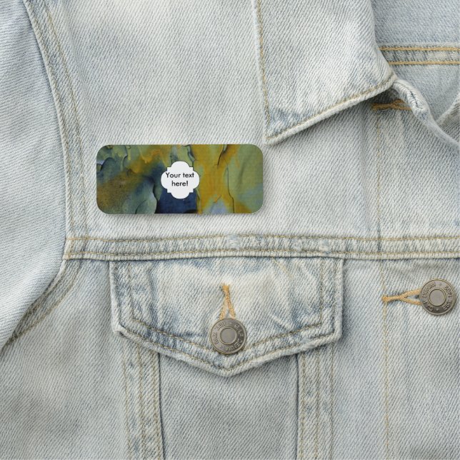 Skalning målar namnbricka (På plats)