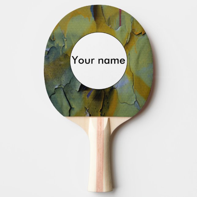 Skalning målar pingisracket (Framsidan)