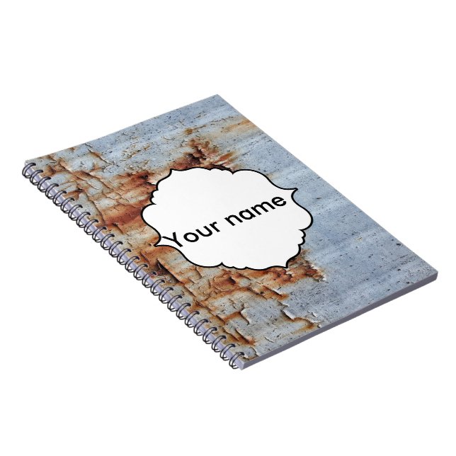 Skalning målar struktur anteckningsbok (Högra Sidan)