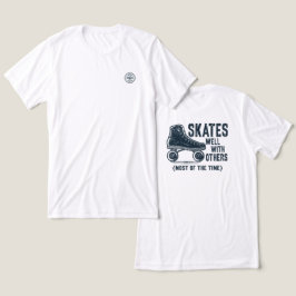 Skalor bra med andra - bakåtgrafik t shirt