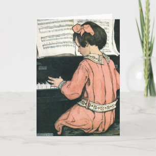 Skalor efter Jessie Willcox Smith, Piano Music Gir Kort