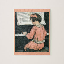 Skalor efter Jessie Willcox Smith, Piano Music Gir