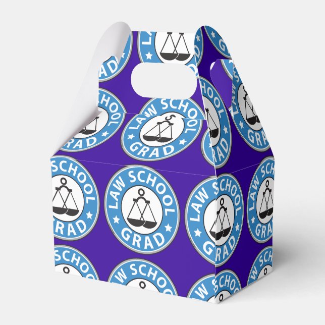 Skalor för juristskolan i Studenten Presentaskar (Baksidan Sidan)