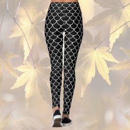 Skalor för sjöjungfru leggings