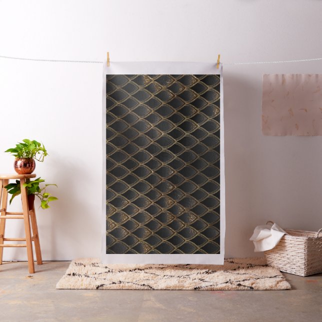 Skalor för svart och Guld Tyg (In Situ)