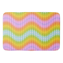 Skalor för varma drakar badrumsmatta