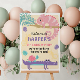 Skalor och Svan Flickans reptilfödelsedag