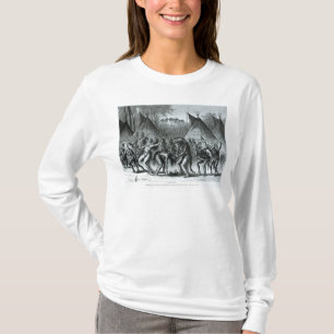 Skalpera dansen från 'skissar av indiska Warfare T Shirt