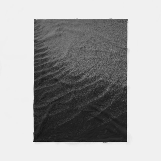 Skalstensfotografi av sand fleecefilt (Framsidan)
