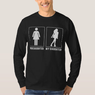 Skalstrare: Din dotter, min dotter Glides w T Shirt