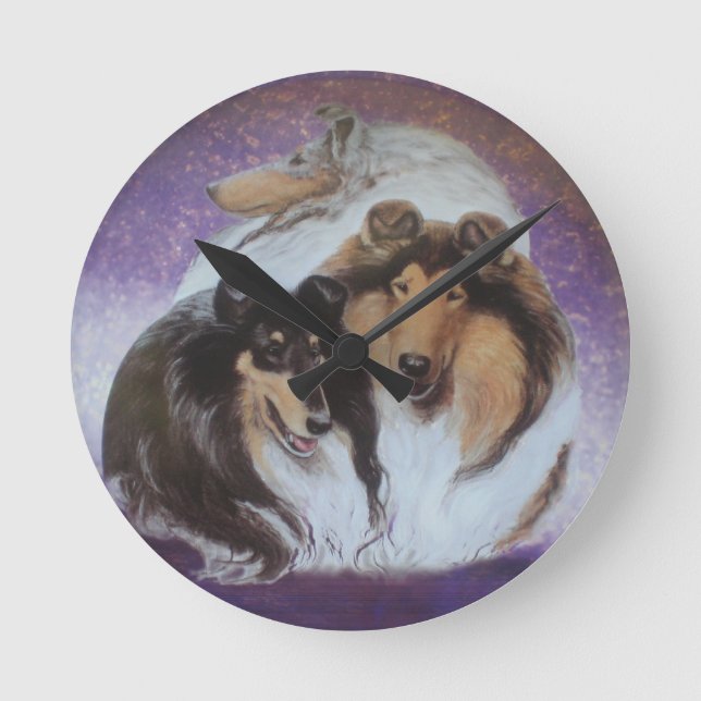 skalstreck rund klocka (Framsida)