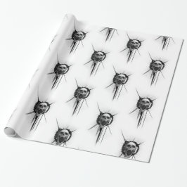 Skaluppslagning Papper Presentpapper