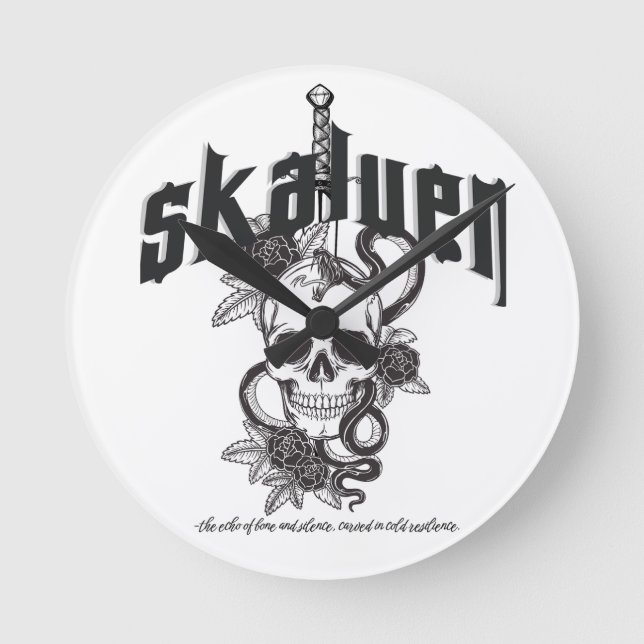 SKALVEN RUND KLOCKA (Framsida)