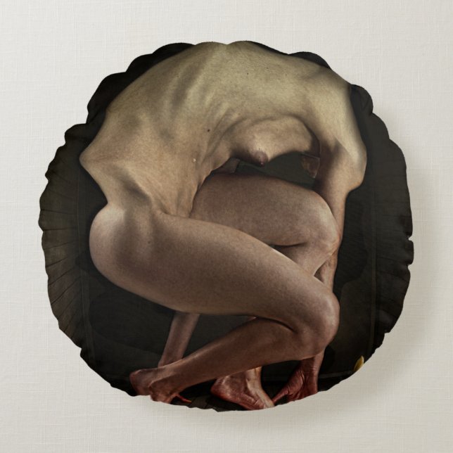 Skam 2012 rund kudde (Framsidan)