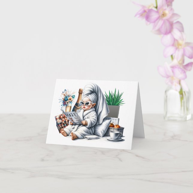 Skäm bort dig själv kort (Orkide)