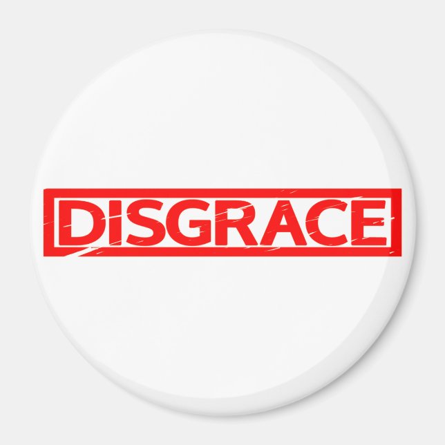 Skam Frimärke Magnet (Framsidan)