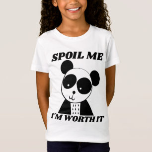 SKÄM MIG PANDABJÖRNS FLIKOR T-SHIRTS