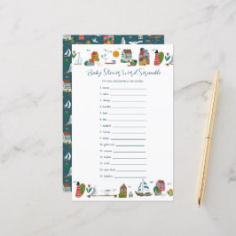 Skambildligt babystöldspel vid kustsjöfarten Ord