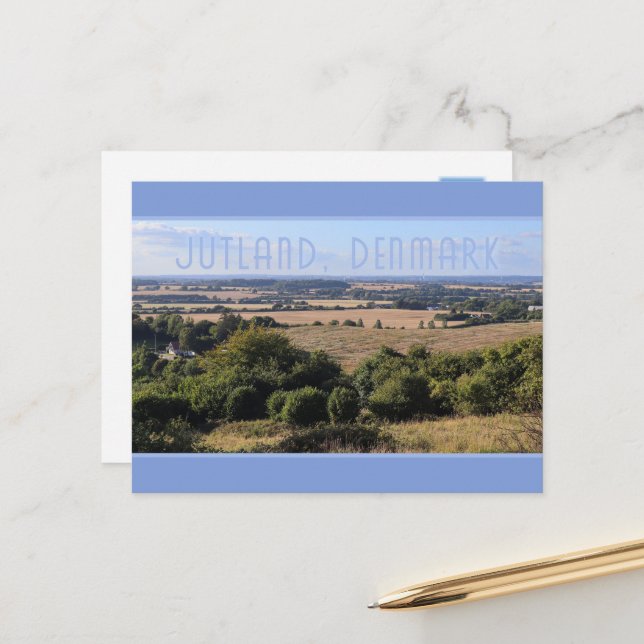 Skamlingsbanken, Södra Jutland, Danmark Vykort (Fram/Back In Situ)