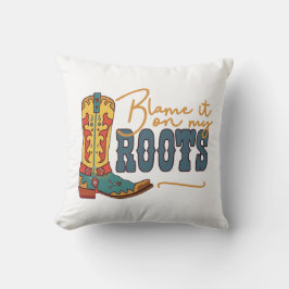 Skämma det på mina rötter kudde