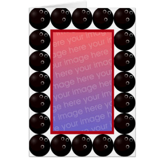 Skämmande bildkort hälsningskort