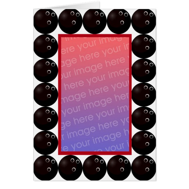 Skämmande bildkort hälsningskort (Framsidan)