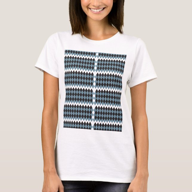 Skämmande grafik, gräsbild, hög. t shirt (Framsida)