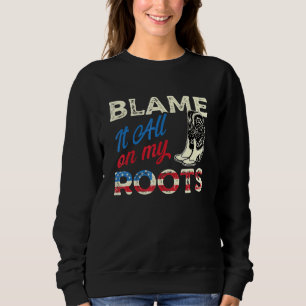 Skamra allt på mina rötter - Land Music Southern T Shirt
