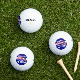Skäms inte att jag röstade för Trump Golf Bollar